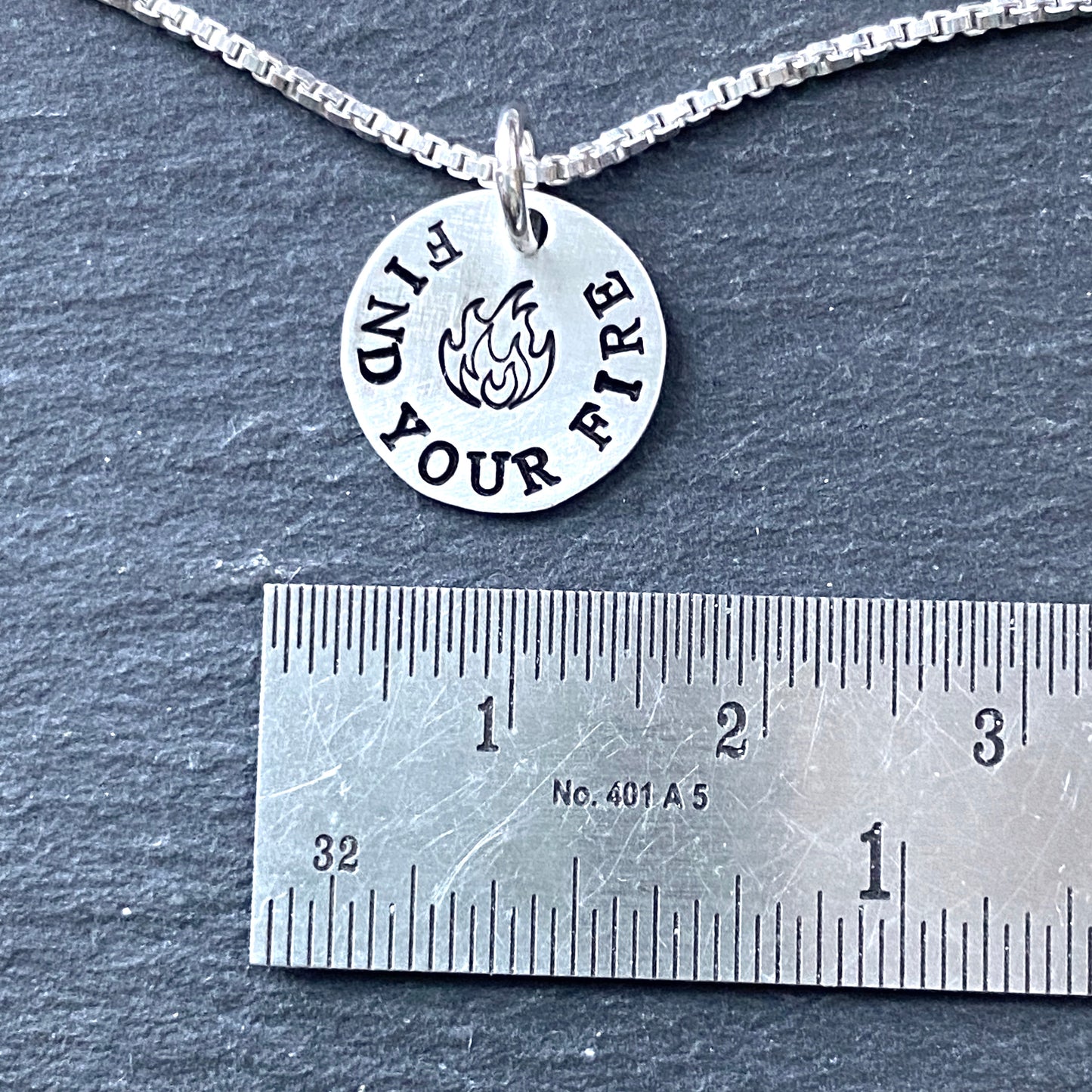 find your fire necklace sterling silver with flame fire image. drake designs jewelry