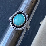amazonite sterling silver ring size 6 drake designs jewelry