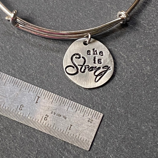 she is strong bracelet drake designs jewelry