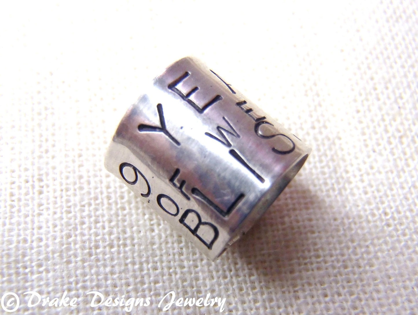 Personalized Secret Message Necklace with your meaninful message inside - Drake Designs Jewelry