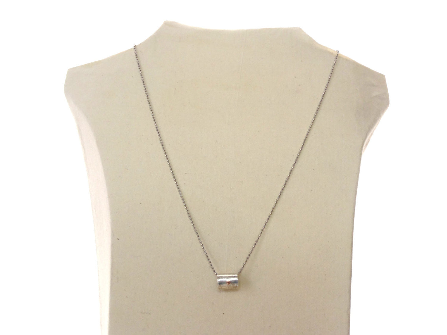 Custom Secret Message Necklace with personalized message hidden inside - Drake Designs Jewelry