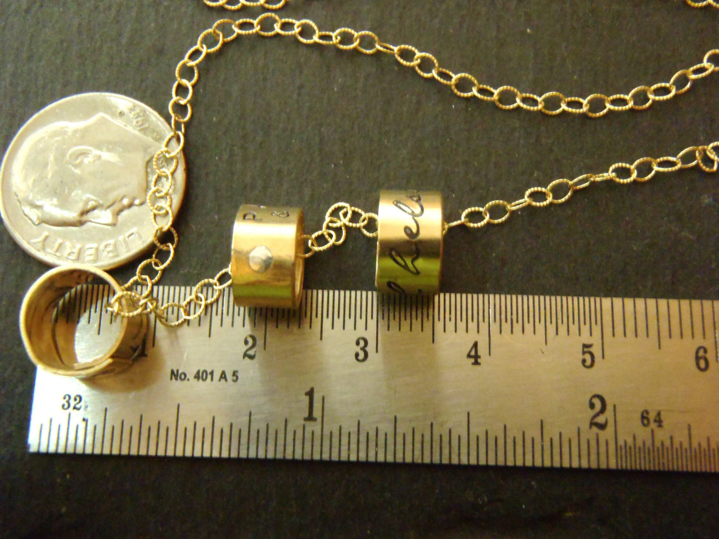 Mom necklace with names 14k gold filled personalized gold charm necklace - Drake Designs Jewelry