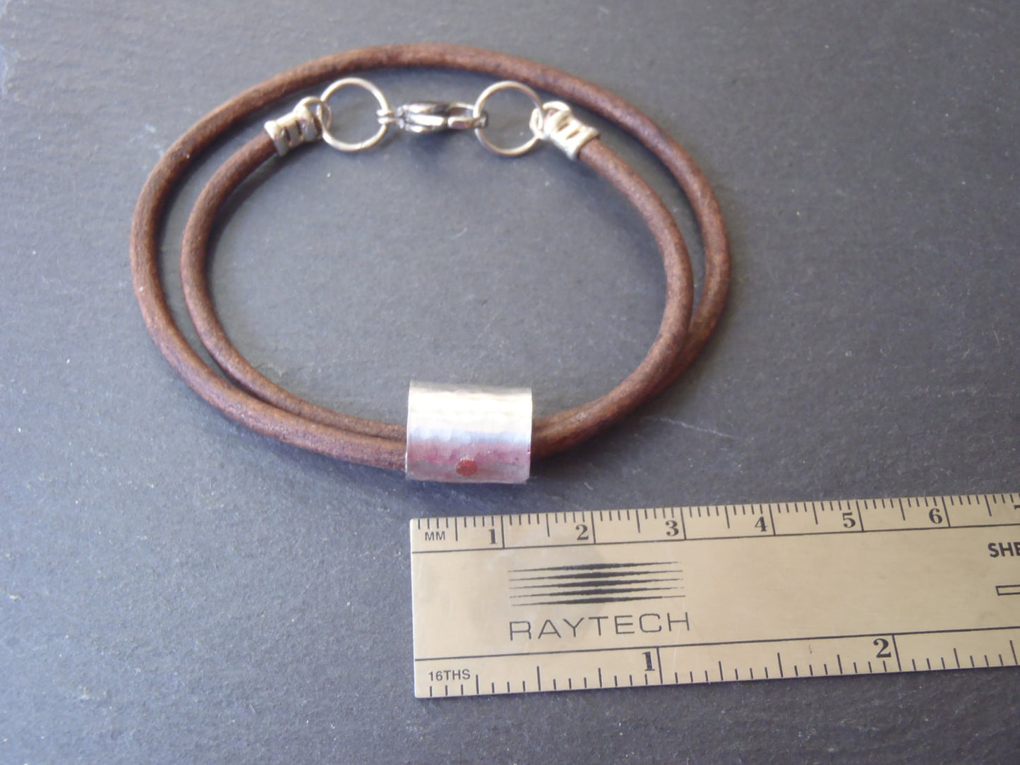 Custom secret message bracelet with your words hidden inside - Drake Designs Jewelry
