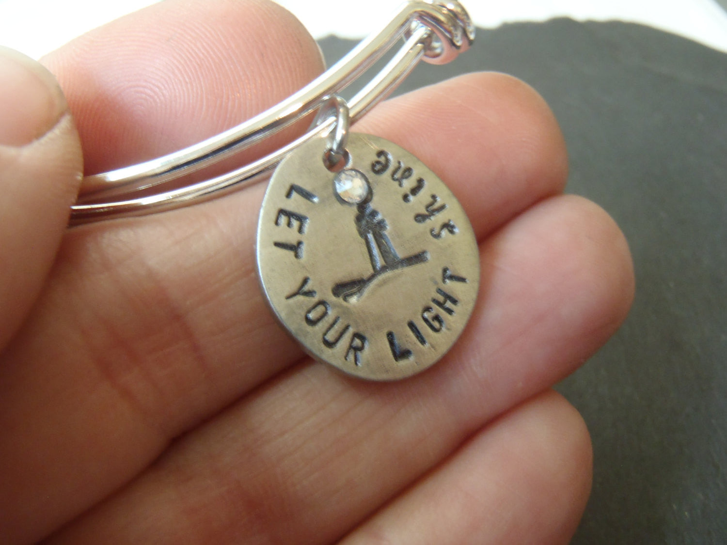 Let your light shine bracelet Christian jewelry - Drake Designs Jewelry