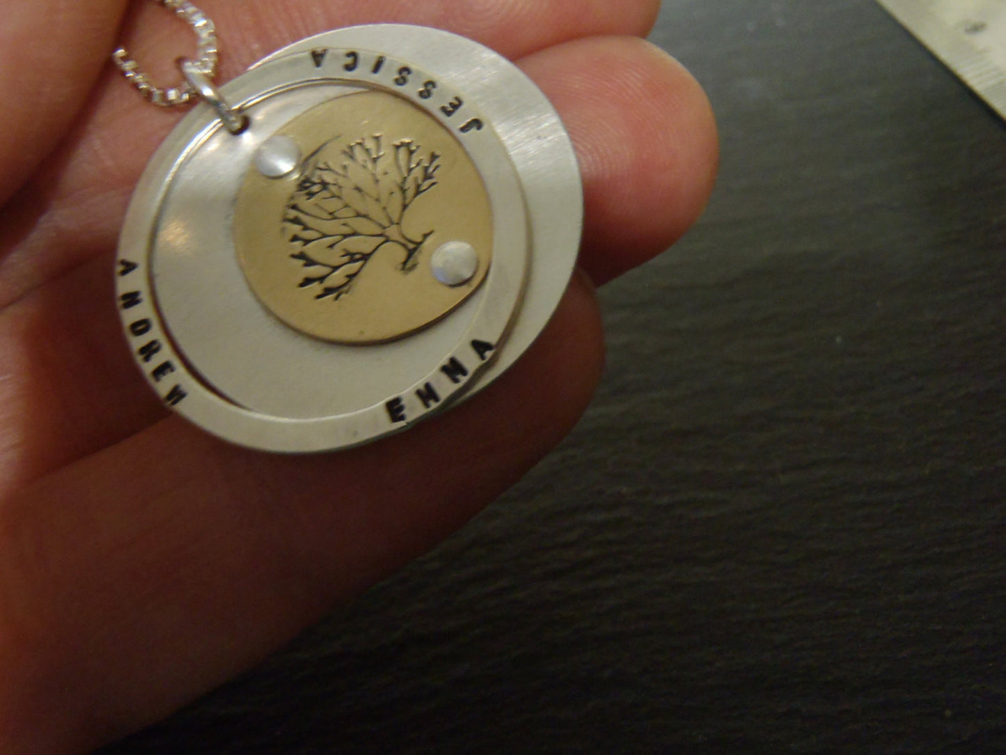 tree of life necklace personalized gold fill and sterling silver family tree necklace with names - Drake Designs Jewelry