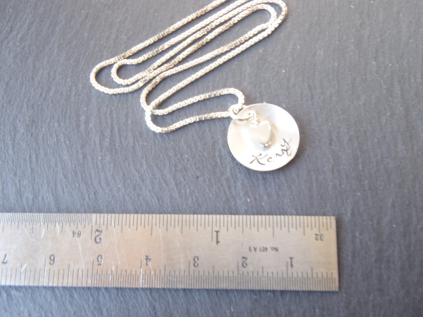 Sterling silver personalized name necklace gift for her - Drake Designs Jewelry