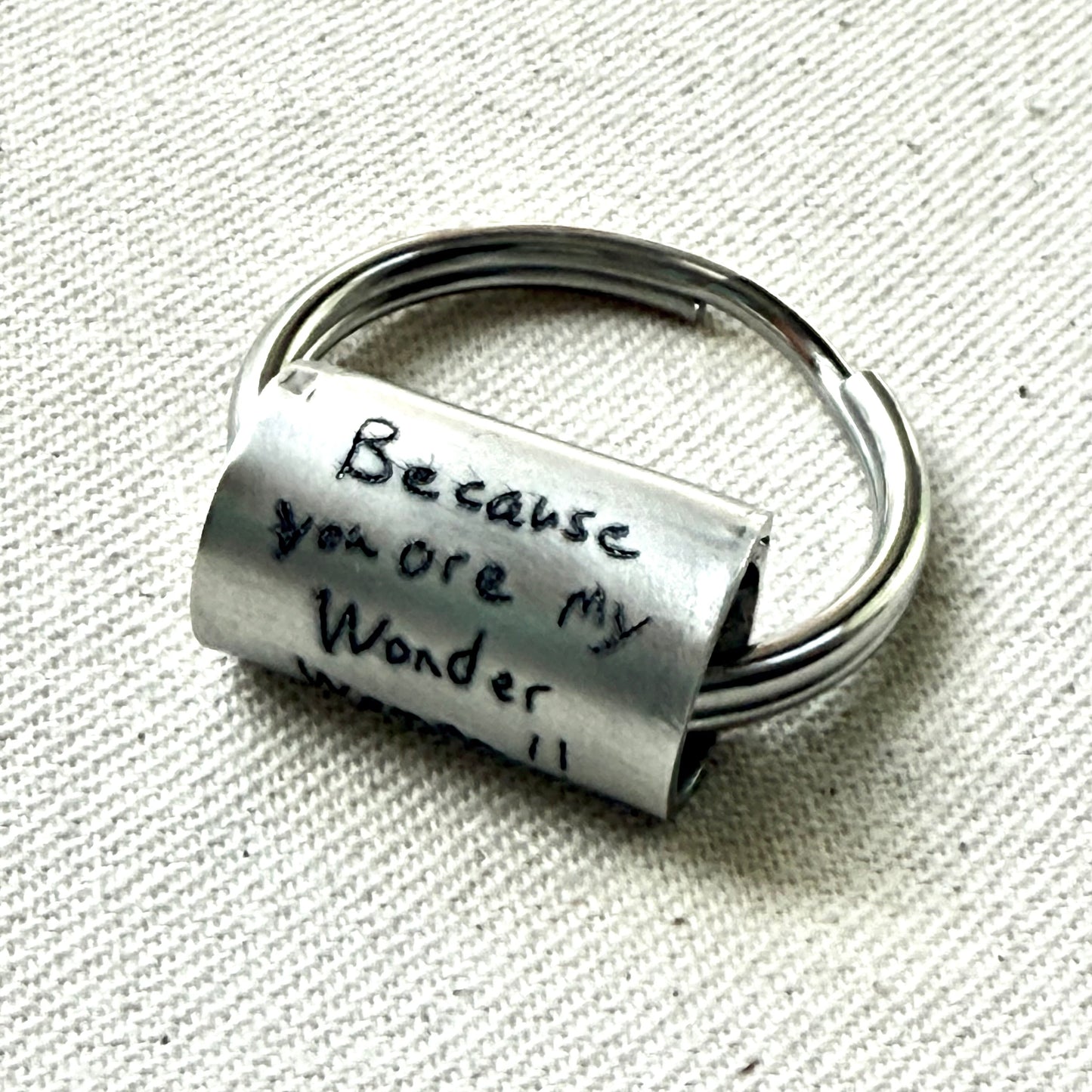 Actual Handwriting Keychain memorializing Your loved ones Handwritten Memory or kids artwork - drake designs jewelry