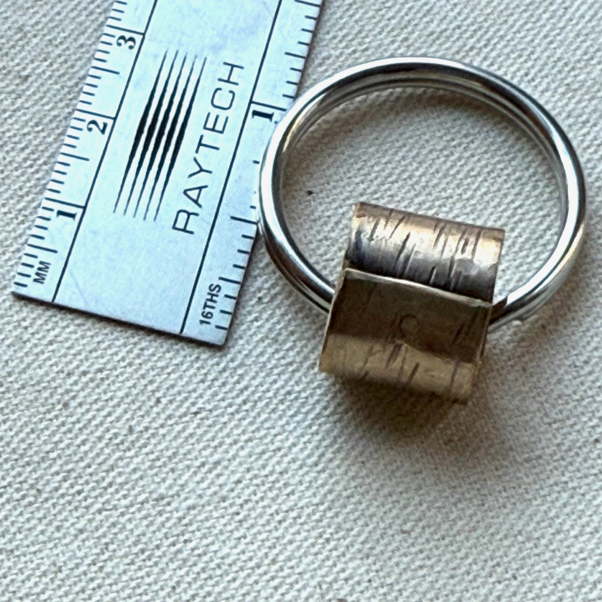 Traditional 8th Bronze anniversary  Gift Personalized with couple initials carved in tree bark with a heart - solid bronze -19th anniversary - Drake designs jewelry 