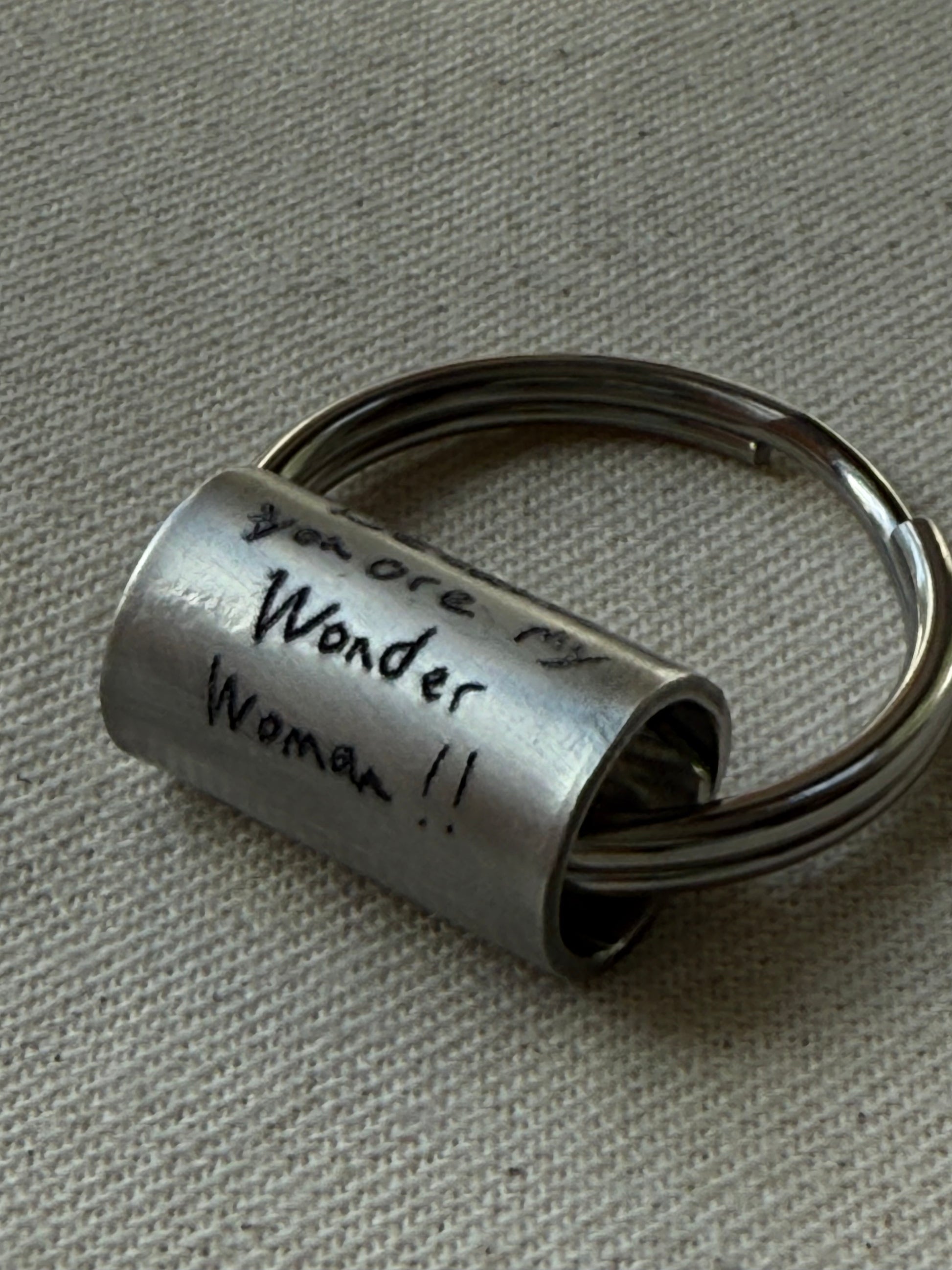 Actual Handwriting Keychain with Yours or your loved ones Handwritten Memory or kids artwork - drake designs jewelry