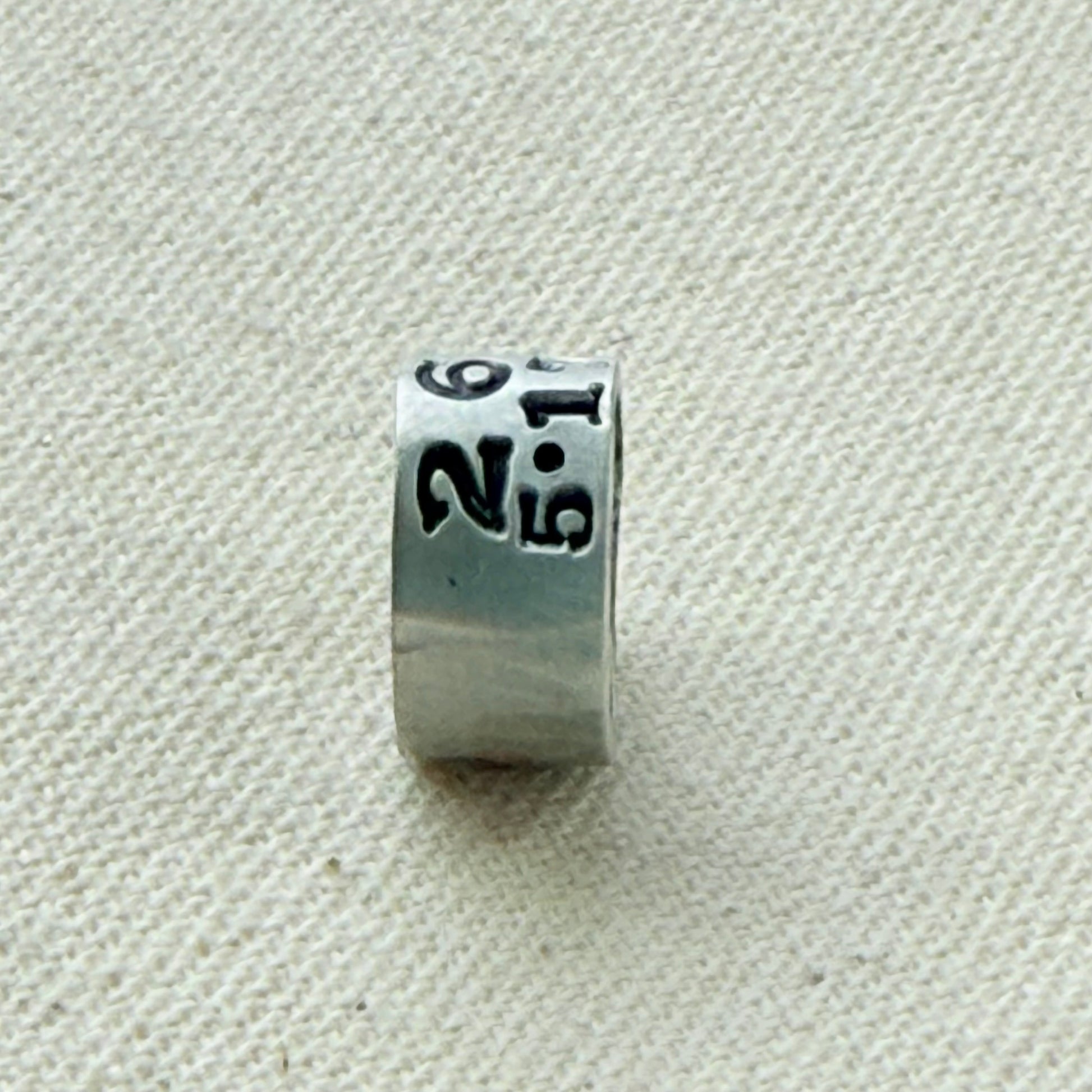 Personalized marathon bead charm  - Drake designs jewelry