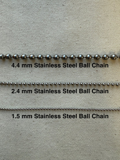 Name Charm Necklace Personalized with Kids Names or Inspirational Words on Tiny Bead Charms