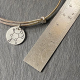 chocolate molecule bracelet. science jewelry gift for chemist. drake designs jewelry