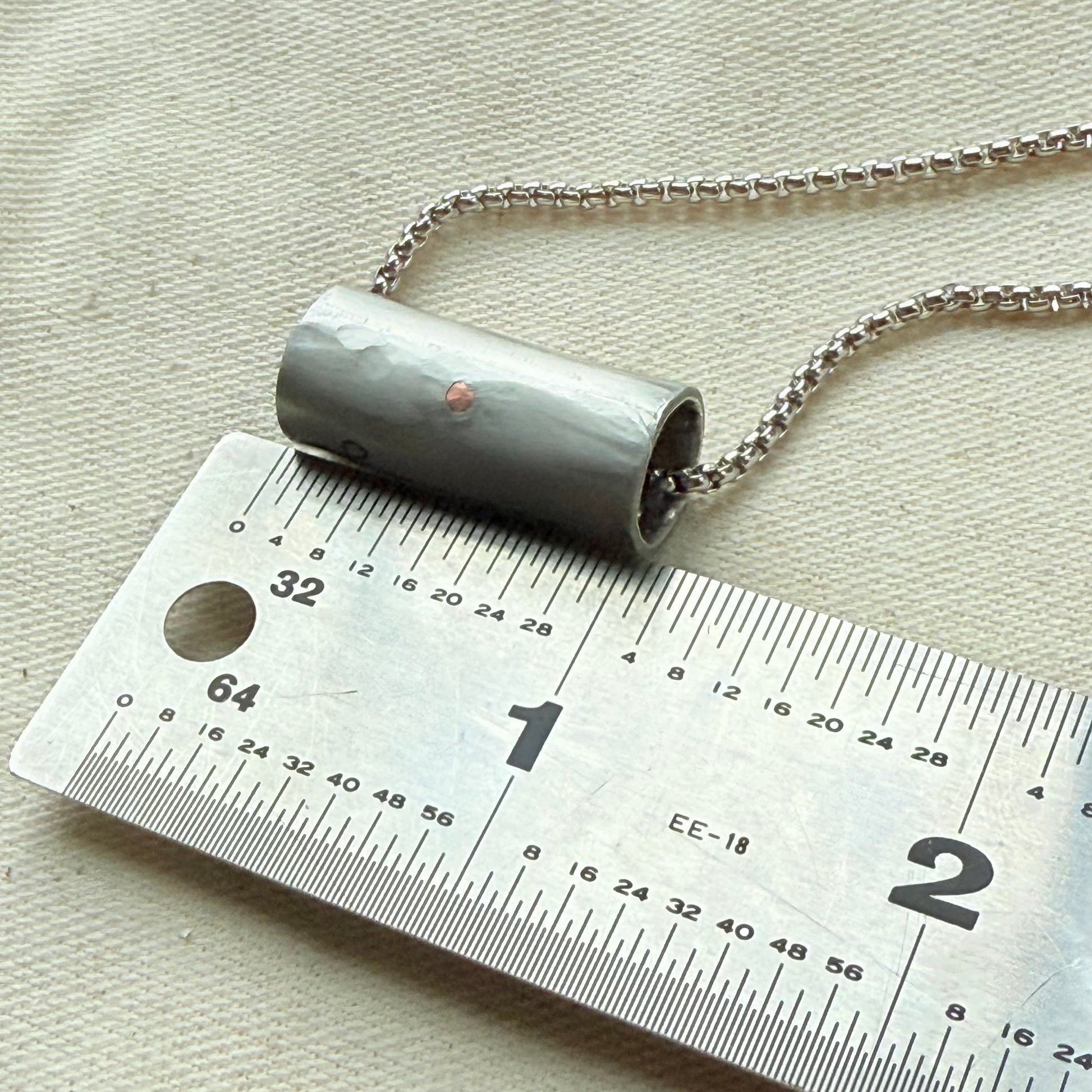 Actual handwriting or kids artwork engraved necklace hand riveted - Drake designs jewelry
