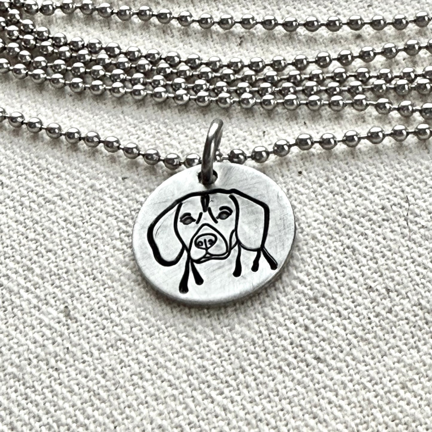 Dog Breed necklace - choose you breed - Yorkshire Terrier, Rottweiler, Poodle, Pointer, Labrador, Hound, Golden Retriever, German Shepherd, French Bulldog, Daschund, Cocker Spaniel, Samoyed, Bulldog, Boxer, Beagle