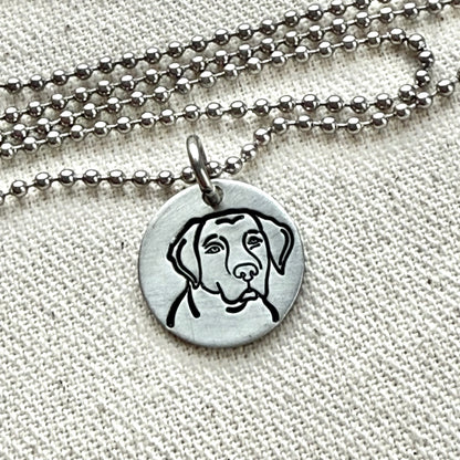 Dog Breed necklace - choose you breed - Yorkshire Terrier, Rottweiler, Poodle, Pointer, Labrador, Hound, Golden Retriever, German Shepherd, French Bulldog, Daschund, Cocker Spaniel, Samoyed, Bulldog, Boxer, Beagle