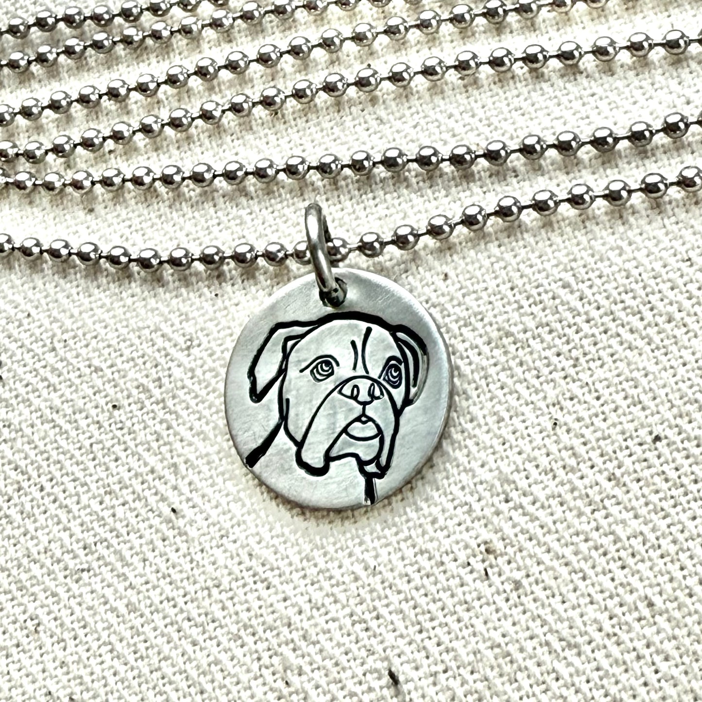 Dog Breed necklace - choose you breed - Yorkshire Terrier, Rottweiler, Poodle, Pointer, Labrador, Hound, Golden Retriever, German Shepherd, French Bulldog, Daschund, Cocker Spaniel, Samoyed, Bulldog, Boxer, Beagle