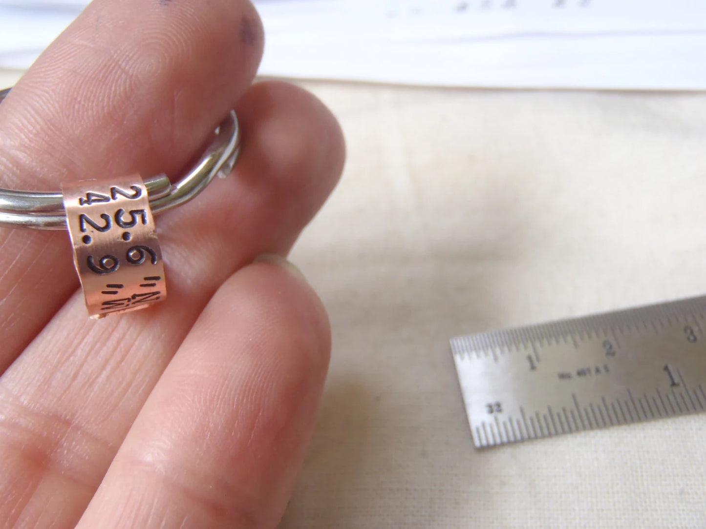 Latitude Longitude Keychain Personalized with Coordinates - 7th Anniversary Gift for Men or women - drake designs jewelry