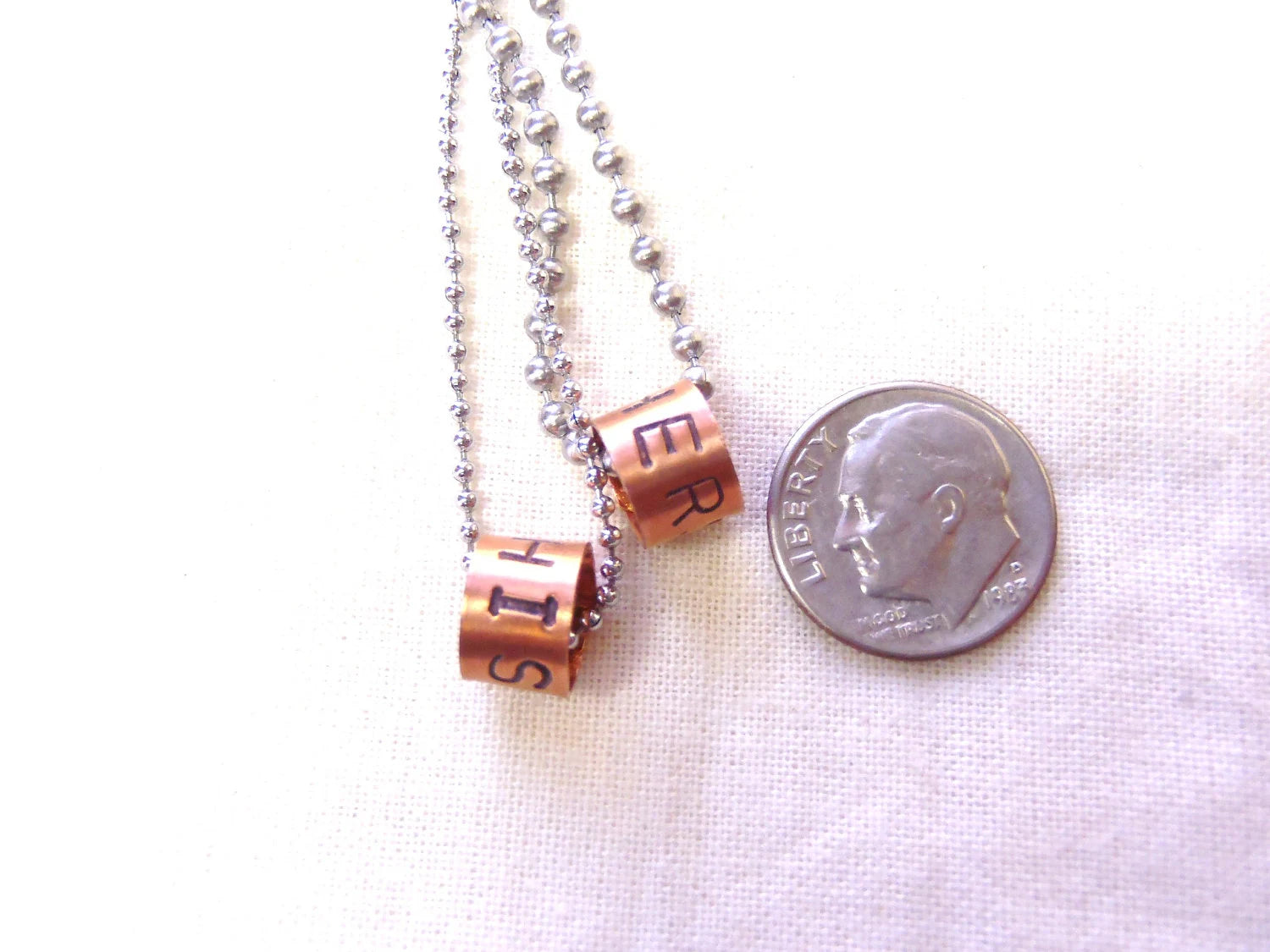 His and hers necklace set | his and his| hers and hers| drake designs jewelry