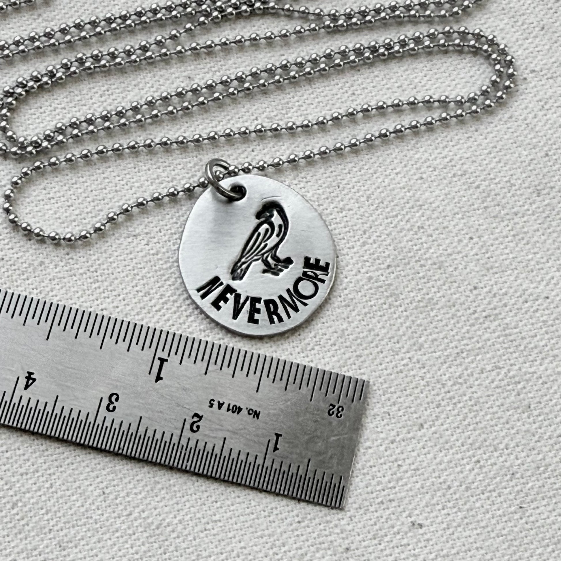 Poetry Jewelry - Raven -Nevermore - Literary Necklace - Edgar Allan Poe - drake designs jewelry
