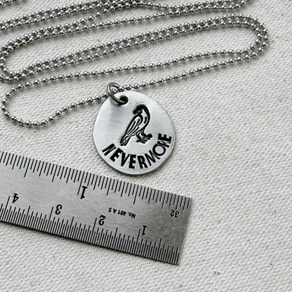 Poetry Jewelry - Raven -Nevermore - Literary Necklace - Edgar Allan Poe - drake designs jewelry