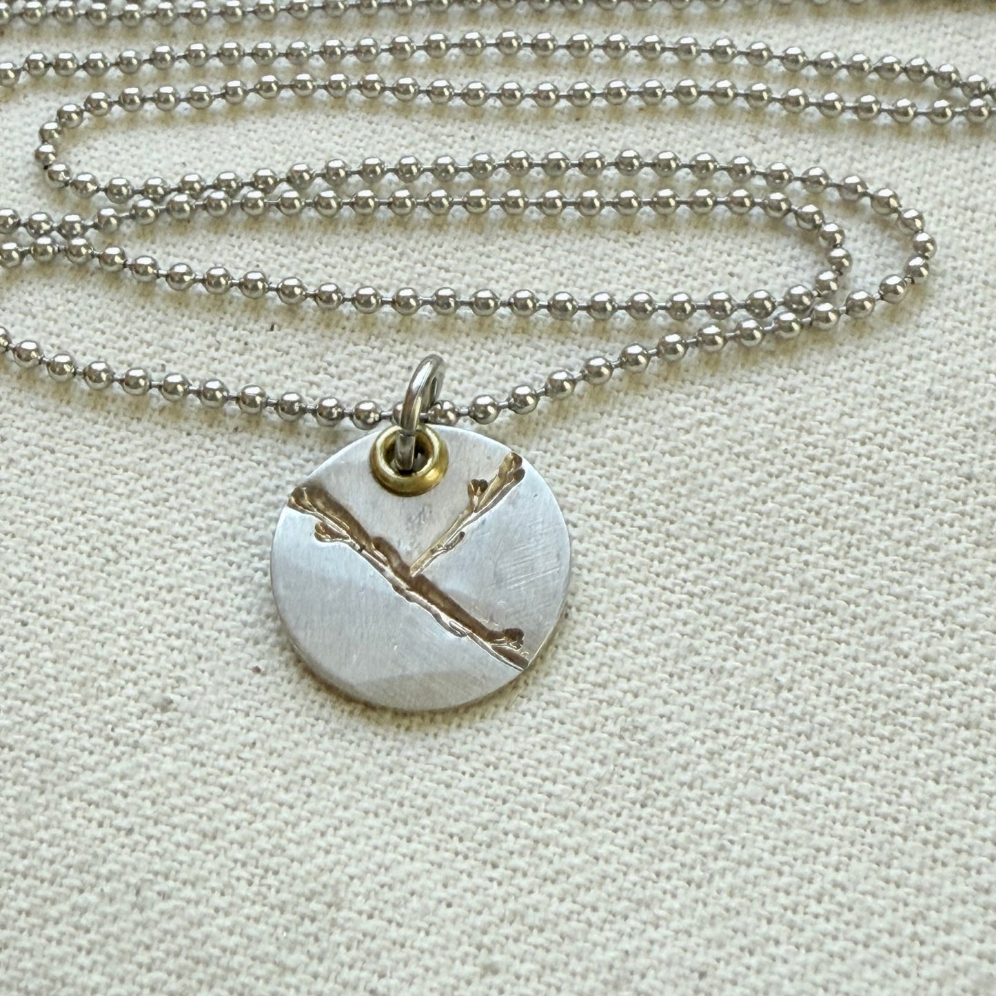 Kintsugi Necklace - Beautifully Broken - Highlighting not Hiding Flaws