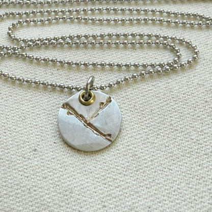 Kintsugi Necklace - Beautifully Broken - Highlighting not Hiding Flaws