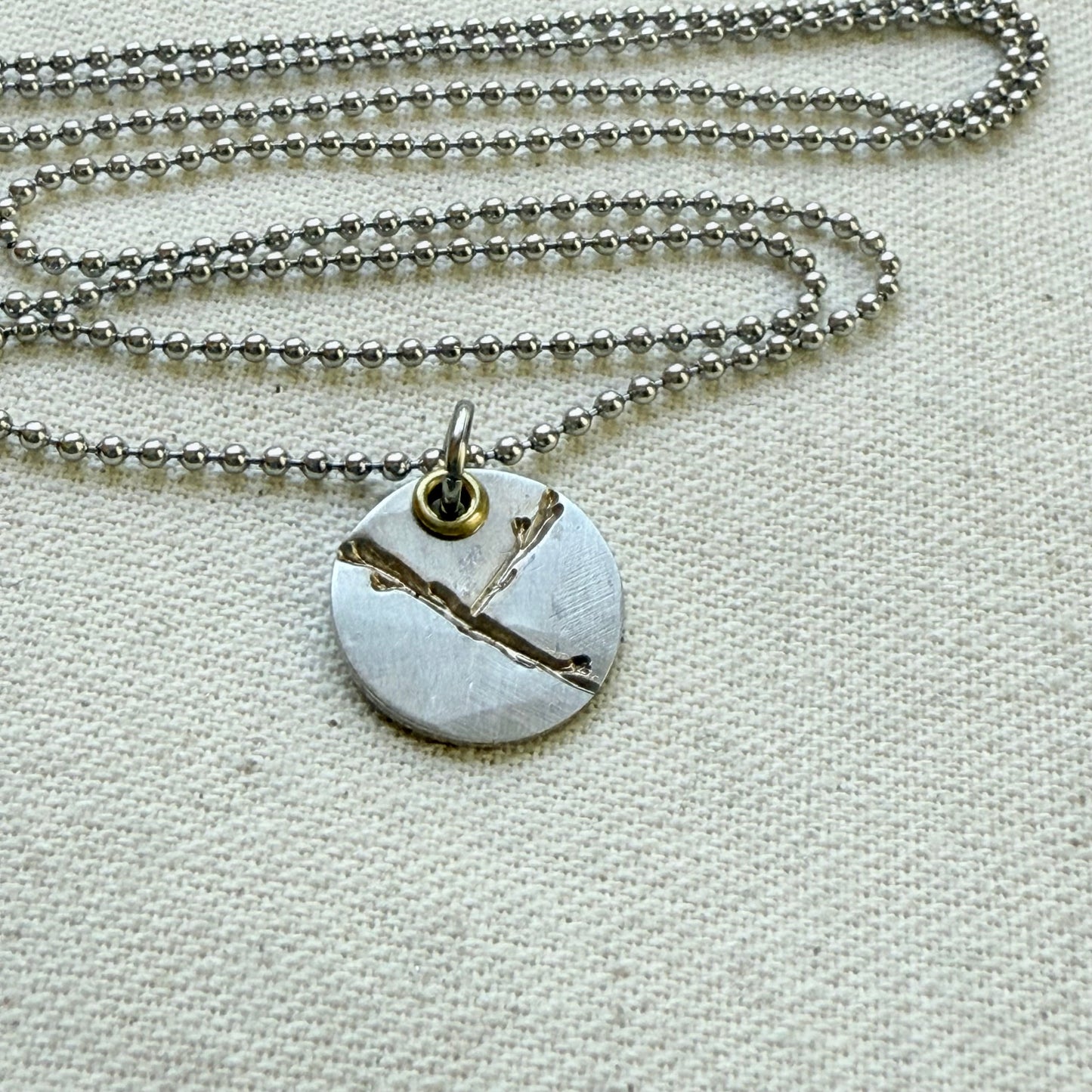 Kintsugi Necklace - Beautifully Broken - Highlighting not Hiding Flaws