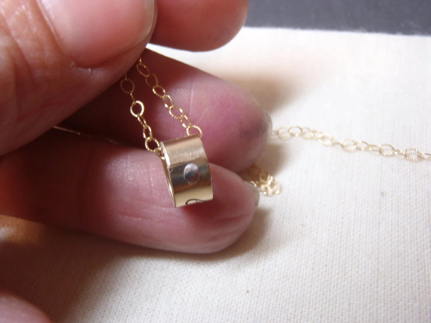 Mom Necklace with Childrens Names - 14k Gold filled Personalized Name Charm Necklace - drake designs jewelry