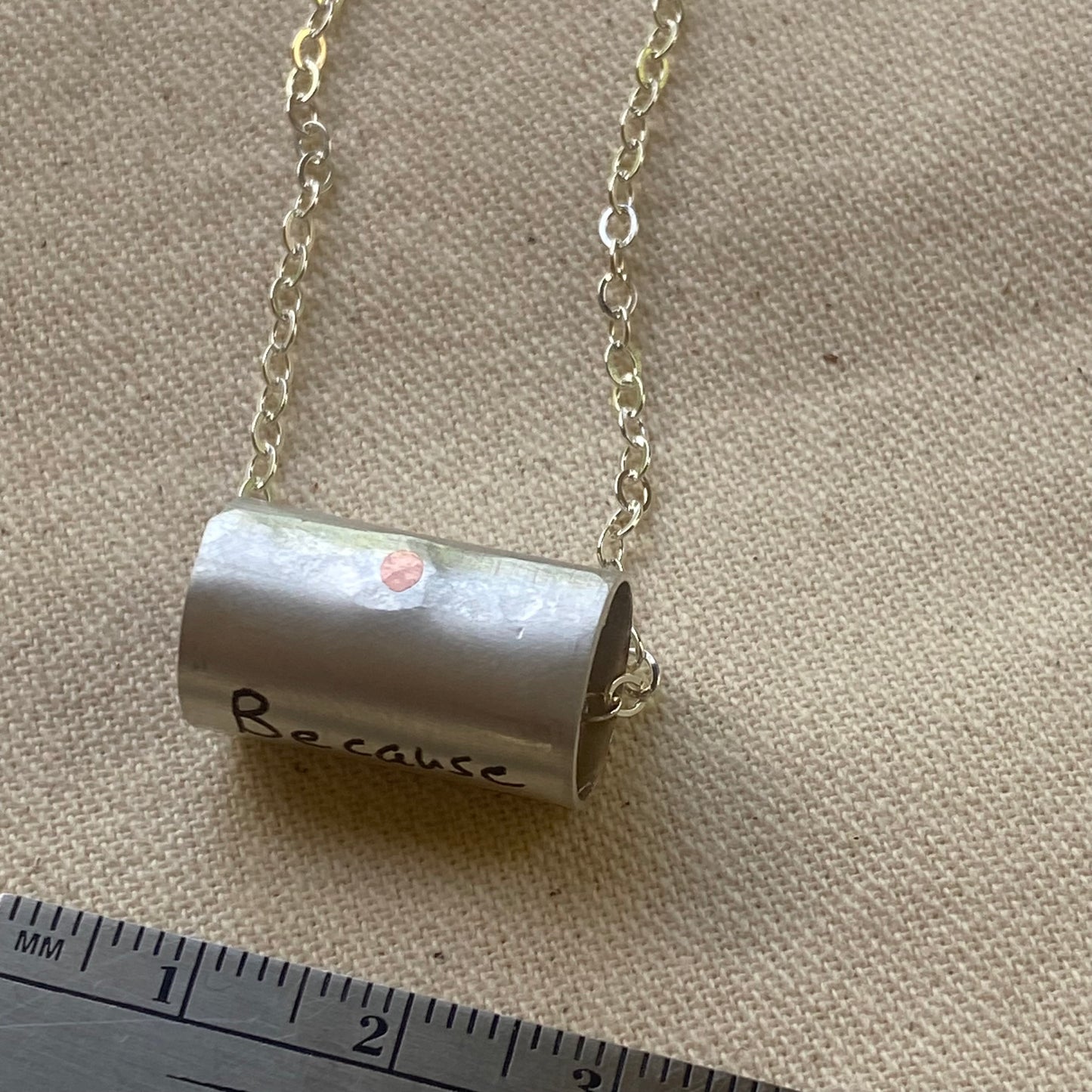 actual handwriting sterling silver necklace engraved with loved ones handwriting - drake designs jewelry