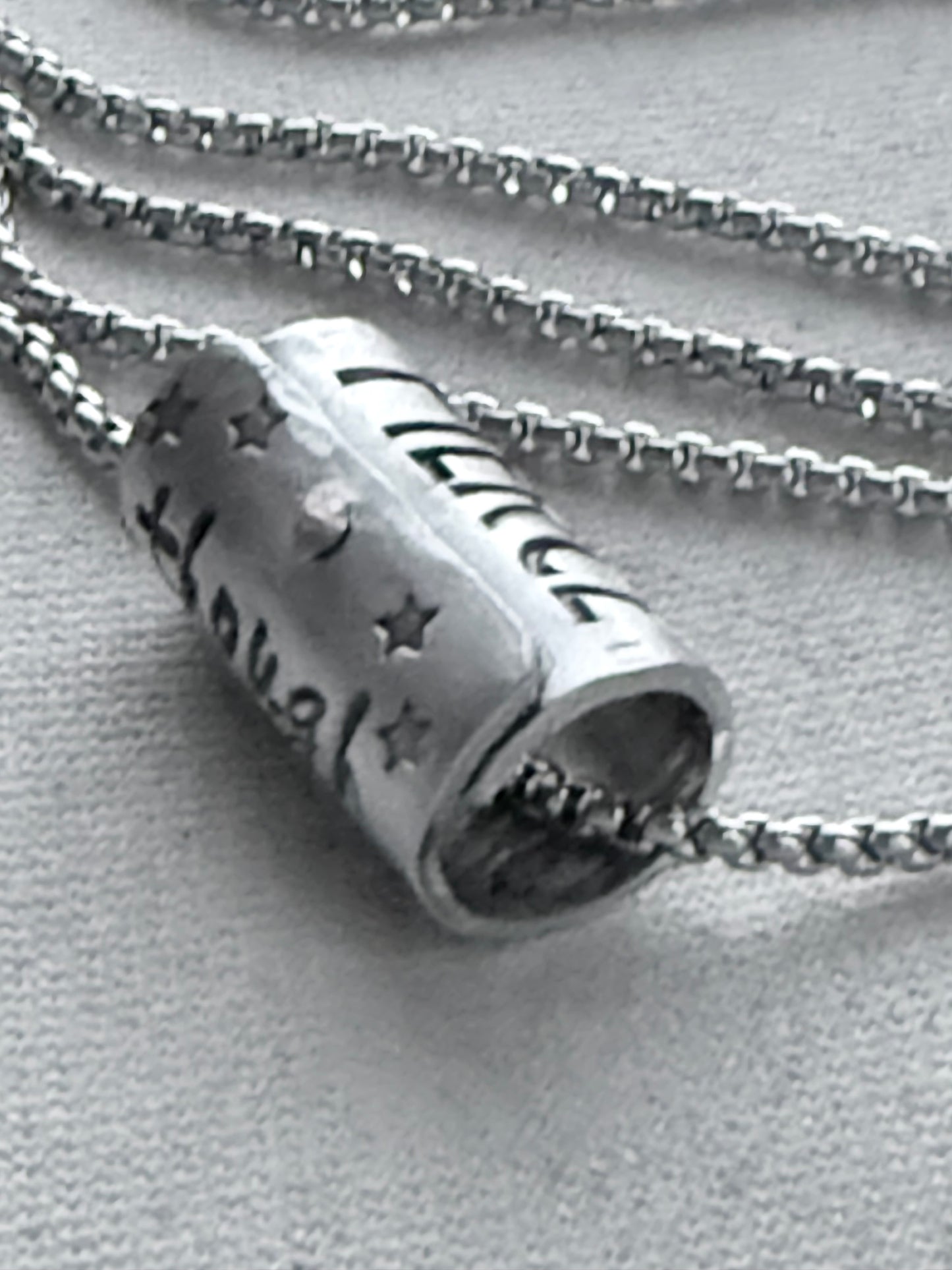 Though she be but little, she is fierce necklace.  Shakespeare quote jewelry  riveted and hand stamped - drake designs jewelry
