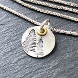 Tree Hiking necklace for the outdoors woman - tiny sterling silver pine tree necklace. drake designs jewelry