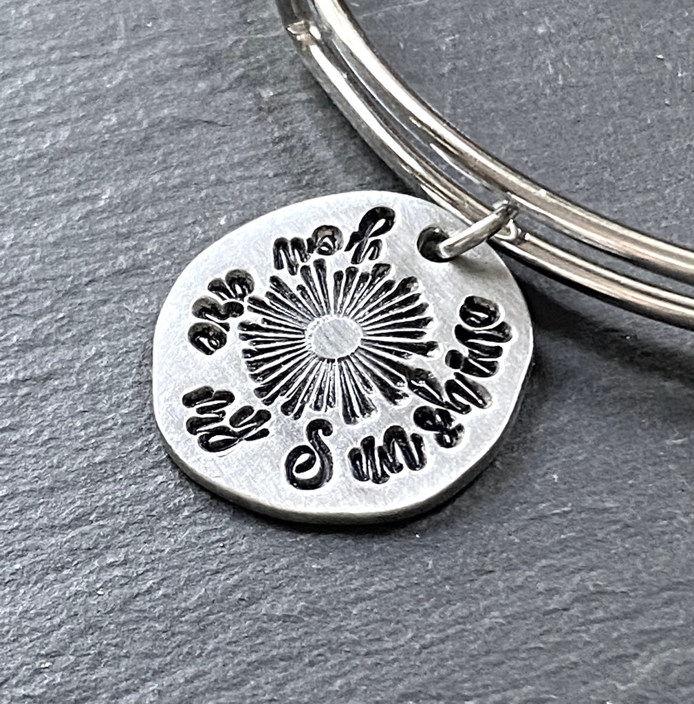 you are my sunshine bracelet - drake designs jewelry