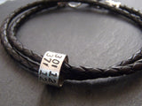 GPS coordinates Bracelet for men or women latitude longitude jewelry - Drake Designs Jewelry