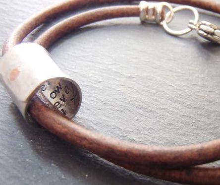 Secret message bracelet for men or women with message hidden inside - Drake Designs Jewelry