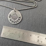 towards better things Latin saying ad meliora necklace for men or women - drake designs jewelry