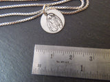 Sterling silver Cocker Spaniel necklace. Cocker Spaniel jewelry.  Drake Designs Jewelry