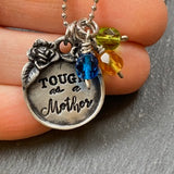 tough as a mother birthstone necklace - drake designs jewelry