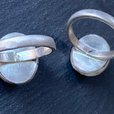 sterling silver ring hand made raw and organic drake designs jewelry