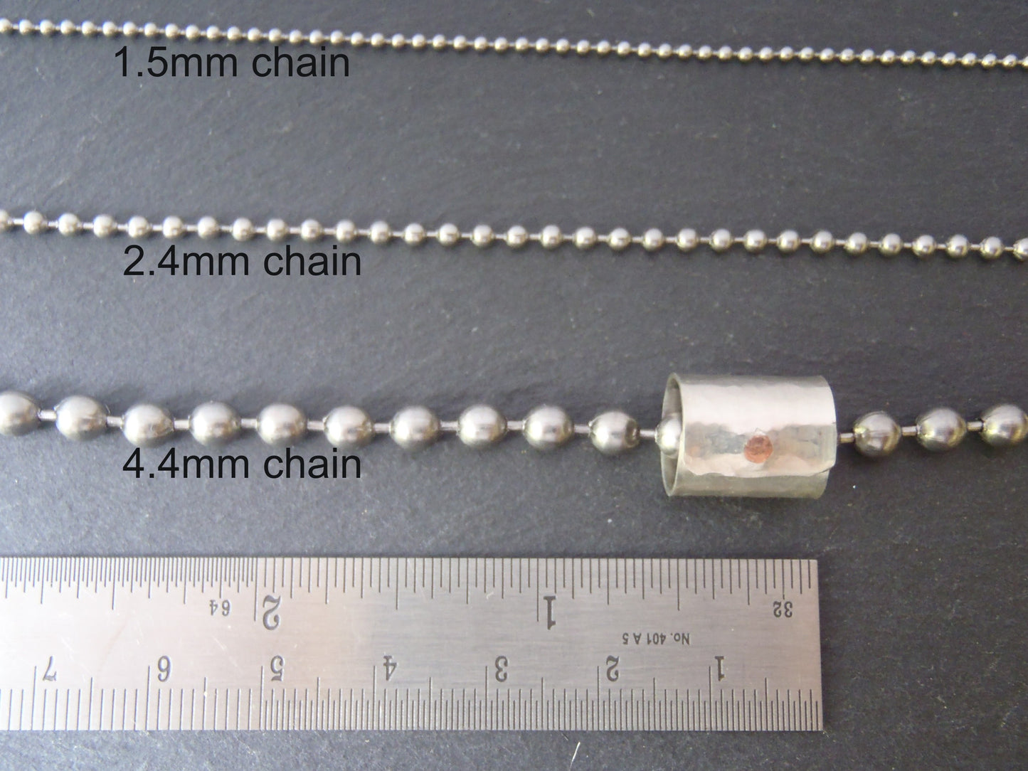Silver secret message necklace for men or women - Drake Designs Jewelry
