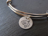 Personalized Birth Flower Bracelet - Drake Designs Jewelry