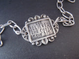 she believed she could so she did - Inspirational bracelet - Drake Designs Jewelry
