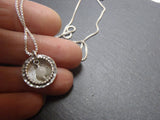 sterling silver moonstone necklace constellation jewelry - Drake Designs Jewelry