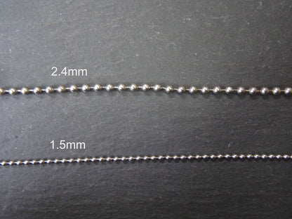 chain selection - Drake Designs jewelry