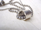 Personalized Secret Message Necklace with your meaninful message inside - Drake Designs Jewelry