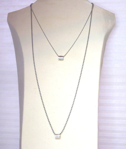 Personalized Secret Message Necklace with your meaninful message inside - Drake Designs Jewelry