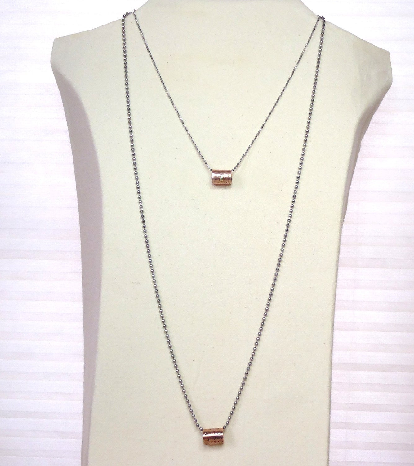 Secret Message Necklace personalized for men or women hand crafted with message hidden inside - Drake Designs Jewelry