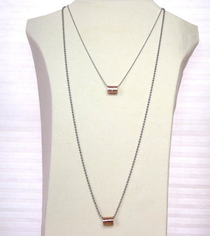 Secret Message Necklace personalized for men or women hand crafted with message hidden inside - Drake Designs Jewelry