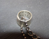 I carry your heart necklace with message hidden inside - Drake Designs Jewelry
