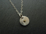 tiny sun Sterling Silver sun necklace - Drake Designs Jewelry