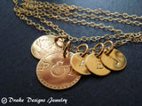 tree of life family necklace Gold filled personalized mom jewelry customized - Drake Designs Jewelry